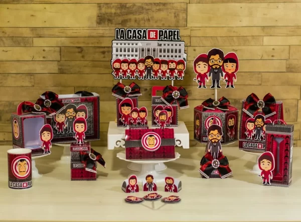 Festa Pronta La Casa de Papel Studio e Pdf