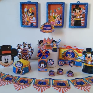 Festa Pronta Circo do Mickey Studio e Pdf