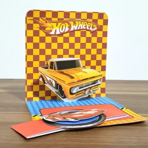 Arquivo Convite Pop Up Hot Wheels Studio