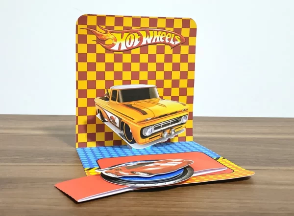 Arquivo Convite Pop Up Hot Wheels Studio