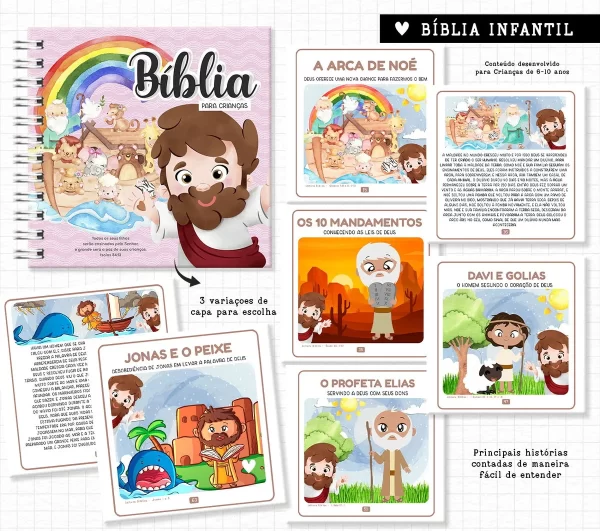 Arquivo Digital Bíblia Infantil Pdf - Image 3