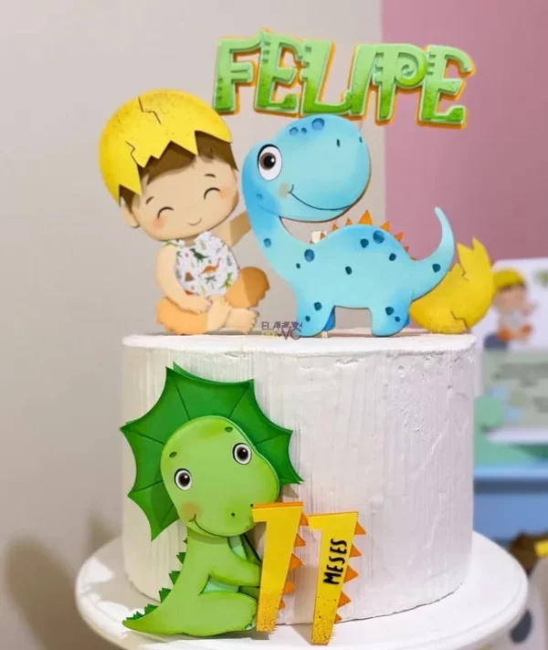 Arquivo Topo Dinossauro com Bebe Stuido