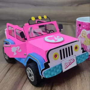 Arquivo Corte Carro Jeep Barbie Studio e Pdf