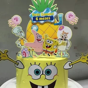 Arquivo de Corte Topo Bolo Bob Esponja Studio