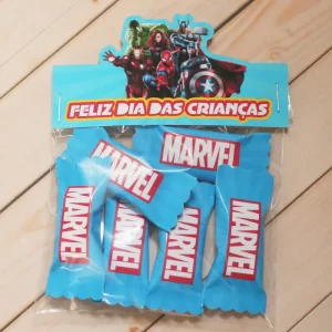 Arquivo Corte Dia das Crianças Balas Marvel