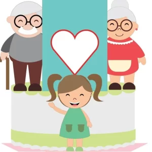 Topo de Bolo Dia dos Avós Studio