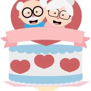 Topo de Bolo Feliz Dia Dos Avós