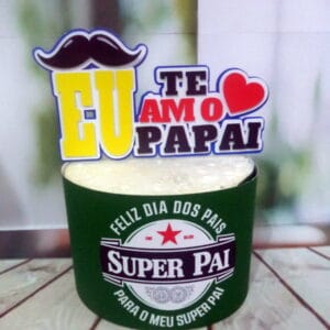 Feliz Dia Dos Pais Topo de Bolo Studio