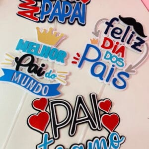 Topo de Bolo Dia Dos Pais Para Imprimir Studio