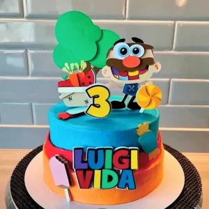 Topo de Bolo José Comilão Silhouette Studio