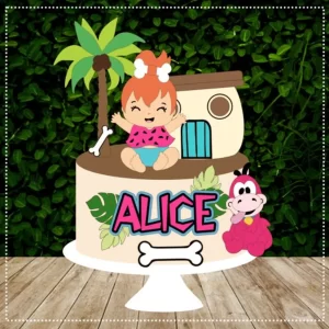 Topo de Bolo Pedrita Para Imprimir Studio