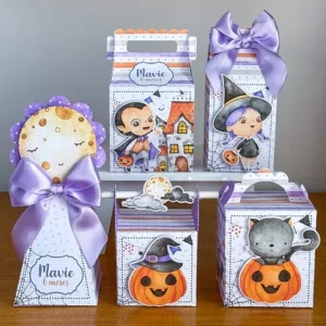 Arquivo Caixinhas Halloween Studio e Pdf