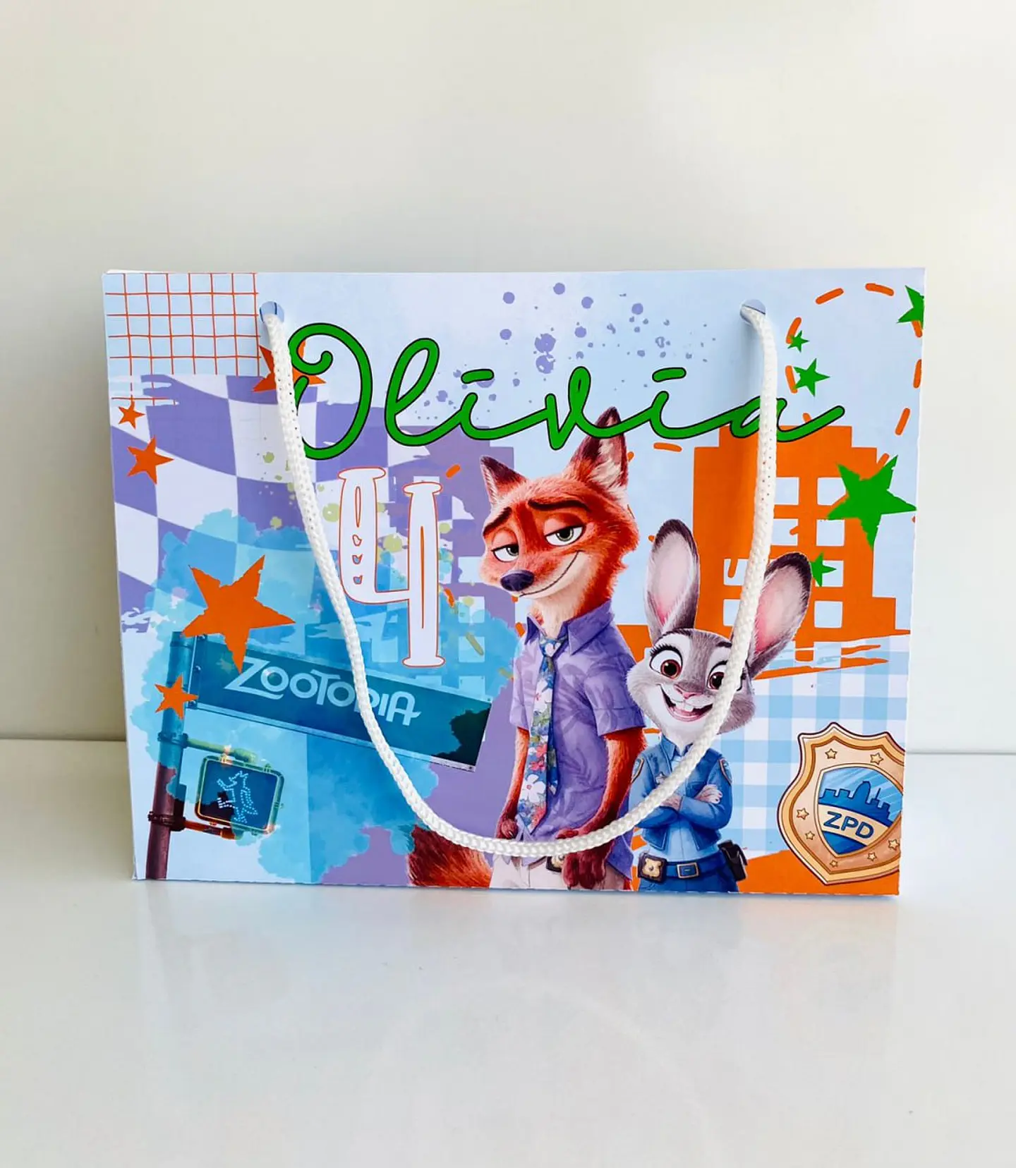 Arquivo Sacolinha Zootopia Studio e Pdf