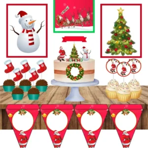 Arquivo de Corte Tema Feliz Natal Studio