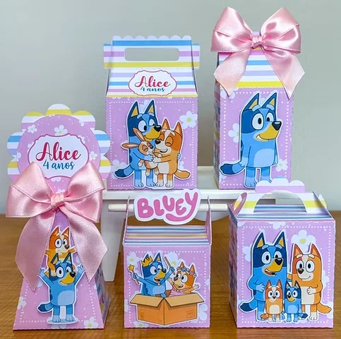 Decoração Digital Bluey Menina Studio