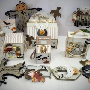 Decoração Halloween do Harry Potter Studio