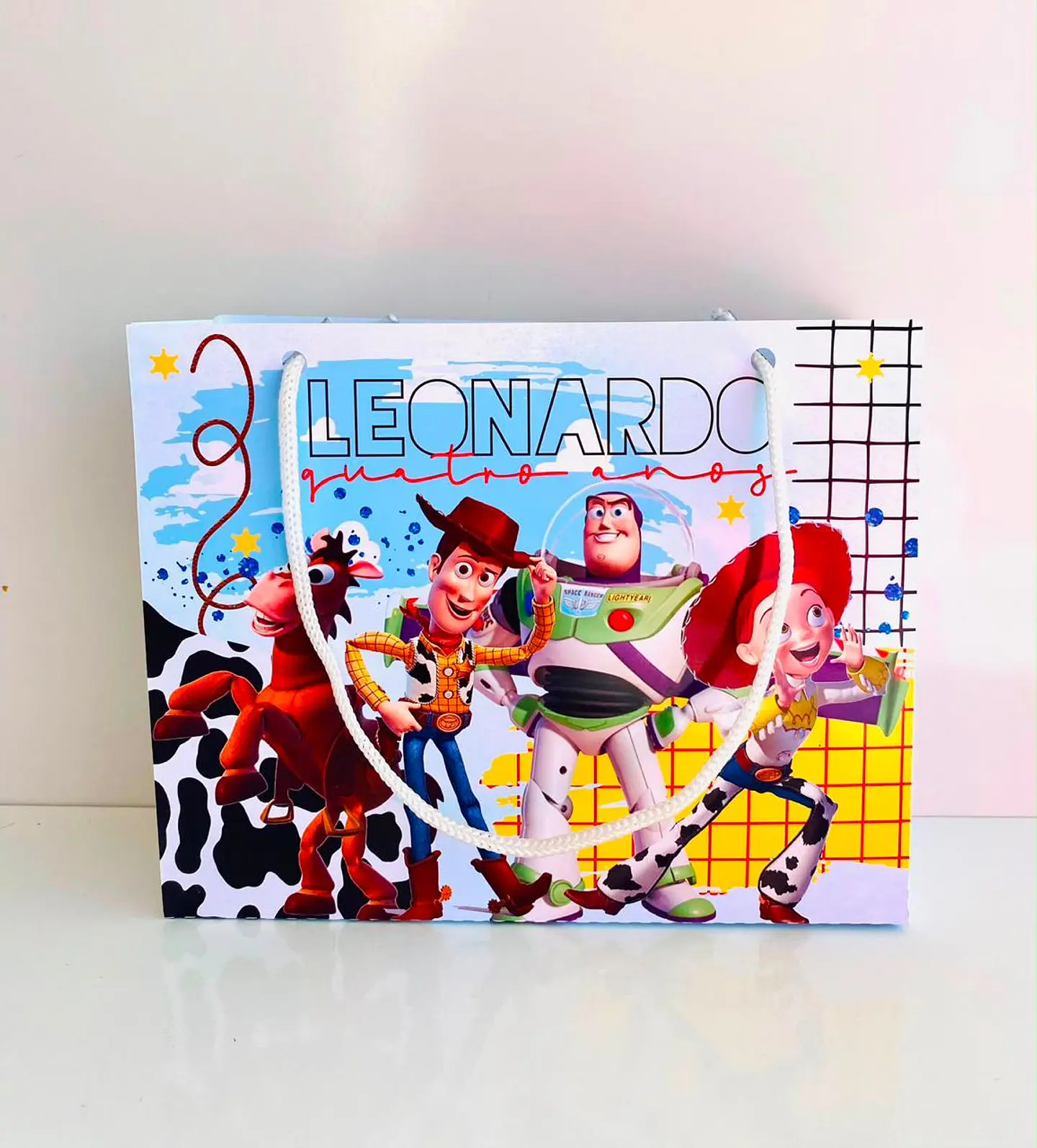 Molde Sacolinha Toy Story Studio e Pdf